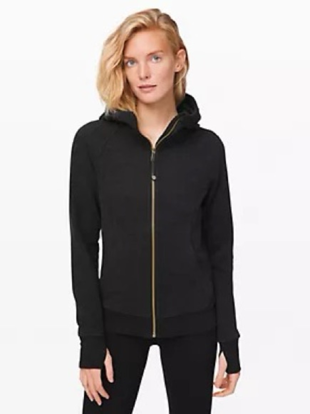 lululemon athletica scuba Zip Hoodie with Contrast Zipper